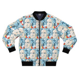 Beethoven Pattern A Men's Bomber Jacket (AOP)