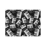 Piano Keys Velveteen Minky Blanket 7