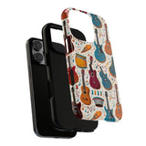 Musical Instruments Design 03 on iPhone Case - Beautiful Design for Music Lovers