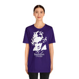 Beethoven 1770-2020 Image on Unisex Jersey Short Sleeve Tee