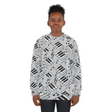 Piano Keys Unisex Sweatshirt (AOP) (3)