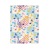 Musical Notes Velveteen Minky Blanket 2