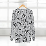 Piano Keys Unisex Sweatshirt (AOP) (3)