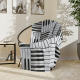 Piano Keys Velveteen Minky Blanket 3