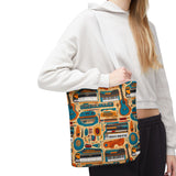 Musical Instrument Design 02 on Piano Tote Bag - Stylish Summer Accessory for Music Lovers