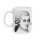 Ode To Mozart Design C on Ceramic Mug 11oz