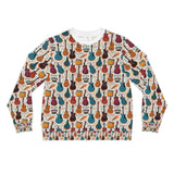 Musical Instruments Design 03 on Lightweight Sweatshirt | Music Lover's Gift