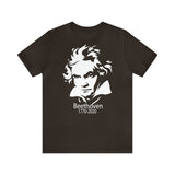 Beethoven 1770-2020 Image on Unisex Jersey Short Sleeve Tee