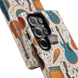 Musical Instruments Design 03 on Samsung Galaxy Phone Case - Beautiful Design for Music Lovers