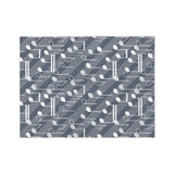 Musical Notes Velveteen Minky Blanket 1