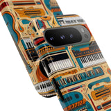 Musical Instruments Design 02 on Google Pixel Phone Case - Beautiful Design For Music Lovers