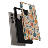 Musical Instruments Design 01 on Samsung Galaxy Phone Case - Floral Design for Music Lovers