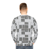 Piano Keys Design 01 on Lightweight Sweatshirt | Music Lover's Gift