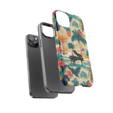 Tropical Piano iPhone Case - Floral Design for Music Lovers