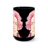 Beethoven Image 6 on Black Mug 15oz