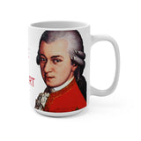 Ode To Mozart - Design A on Mug 15oz