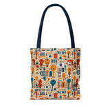 Musical Instrument Design 01 on Piano Tote Bag - Stylish Summer Accessory for Music Lovers