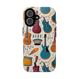 Musical Instruments Design 03 on Google Pixel Phone Case - Beautiful Design for Music Lovers