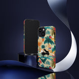Tropical Piano iPhone Case - Floral Design for Music Lovers