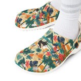 Tropical Piano Floral Clogs for Summer Adventures