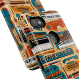 Musical Instruments Design 02 on Google Pixel Phone Case - Beautiful Design For Music Lovers