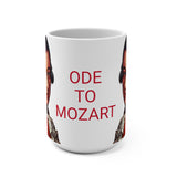 Ode To Mozart - Design A on Mug 15oz