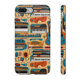 Musical Instruments Design 02 on iPhone Case - Lovely Design for Music Lovers