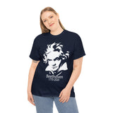 Beethoven Image on Unisex Heavy Cotton Tee