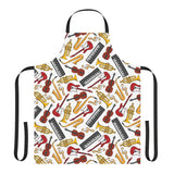 Colourful Musical Instruments Apron (AOP) 5