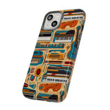 Musical Instruments Design 02 on iPhone Case - Lovely Design for Music Lovers