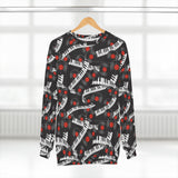 Piano Keys Unisex Sweatshirt (AOP) (4)