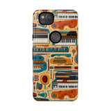 Musical Instruments Design 02 on Google Pixel Phone Case - Beautiful Design For Music Lovers