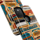 Musical Instruments Design 02 on Google Pixel Phone Case - Beautiful Design For Music Lovers