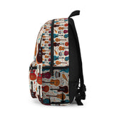 Musical Instruments Design 03 on Backpack - Beautiful Design for Music Lovers