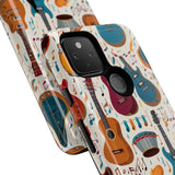 Musical Instruments Design 03 on Google Pixel Phone Case - Beautiful Design for Music Lovers
