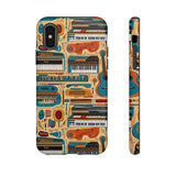 Musical Instruments Design 02 on iPhone Case - Lovely Design for Music Lovers