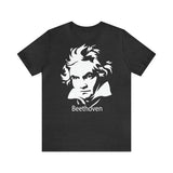 Beethoven Image on Unisex Jersey Short Sleeve Tee