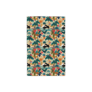 Tropical Piano Paradise Beach Towel | Summer Ready Poolside Essential