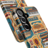 Musical Instruments Design 02 on Samsung Galaxy Phone Case - Beautiful Design for Music Lovers