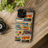 Musical Instruments Design 02 on iPhone Case - Lovely Design for Music Lovers