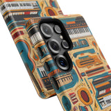 Musical Instruments Design 02 on Samsung Galaxy Phone Case - Beautiful Design for Music Lovers