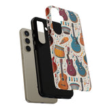 Musical Instruments Design 03 on Samsung Galaxy Phone Case - Beautiful Design for Music Lovers