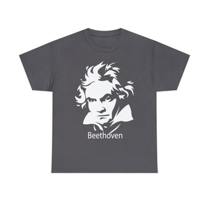 Beethoven Image on Unisex Heavy Cotton Tee