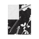 Lovely Violins Velveteen Minky Blanket 2