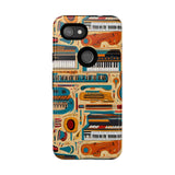 Musical Instruments Design 02 on Google Pixel Phone Case - Beautiful Design For Music Lovers