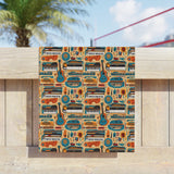 Musical instruments Design 02 on Beach Towel | Summer Ready Poolside Essential