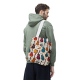 Musical Instrument Design 03 on Piano Tote Bag - Stylish Summer Accessory for Music Lovers