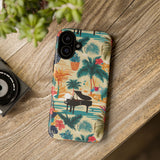 Tropical Piano iPhone Case - Floral Design for Music Lovers