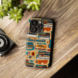 Musical Instruments Design 02 on iPhone Case - Lovely Design for Music Lovers