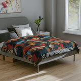 Piano Keys Velveteen Minky Blanket 6